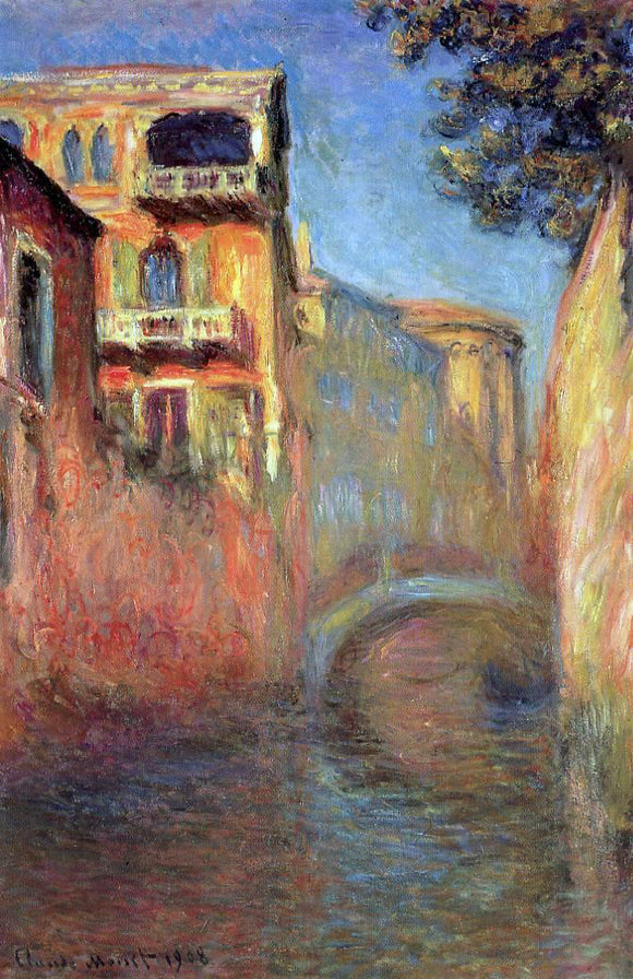  Claude Oscar Monet Rio della Salute - Canvas Art Print