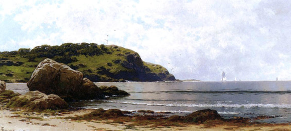  Alfred Thompson Bricher Rippling Sea, Manchester - Canvas Art Print