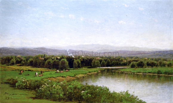  John Bunyan Bristol River Landscape - Canvas Art Print