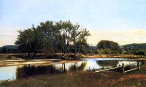  James McDougal Hart River Reflections - Canvas Art Print