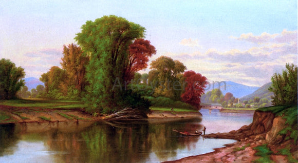  Robert Scott Duncanson River Scene - Canvas Art Print