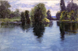  Francis Hopkinson Smith River View - Canvas Art Print