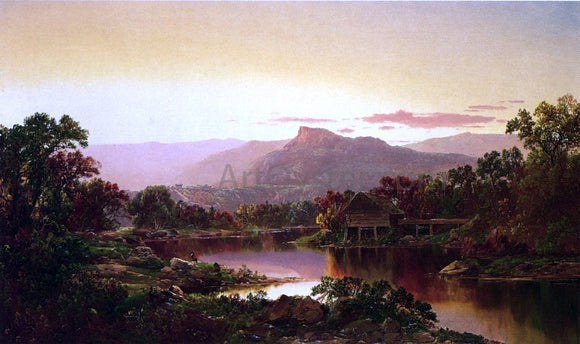  William Louis Sonntag River View - Canvas Art Print