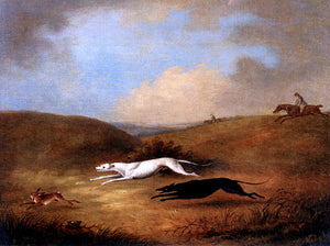 Senior Dean Wolstenholme Robert Poole's Greyhounds, Pigeon And Polecat - Canvas Art Print