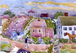  Maurice Prendergast Rockport, Mass. - Canvas Art Print