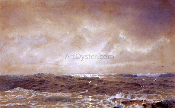  William Trost Richards Rocks and Sea - Canvas Art Print