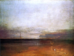  Joseph William Turner Rocky Bay with Figures - Canvas Art Print