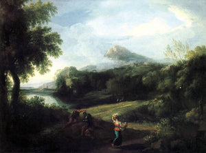  Washington Allston Romantic Landscape - Canvas Art Print