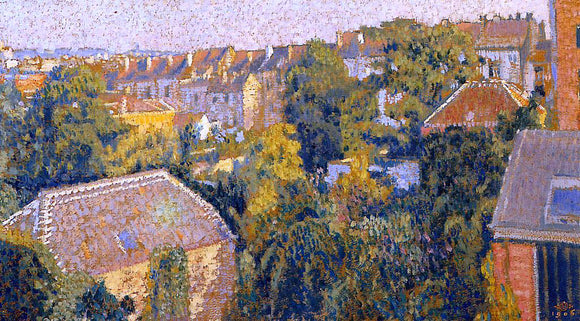 Georges Lemmen Rooftops - Canvas Art Print