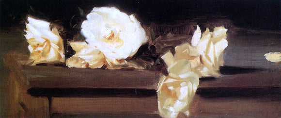  John Singer Sargent Roses - Canvas Art Print