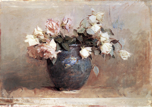  Abbott Handerson Thayer Roses - Canvas Art Print