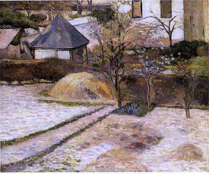  Paul Gauguin Rouen Landscape - Canvas Art Print