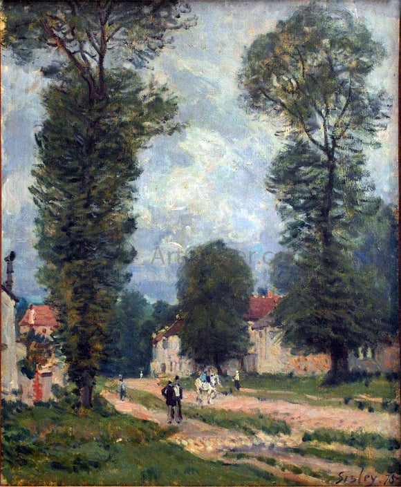  Alfred Sisley Route to Versailles - Canvas Art Print