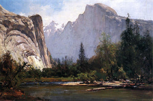 Thomas Hill Royal Arches and Half Dome, Yosemite - Canvas Art Print