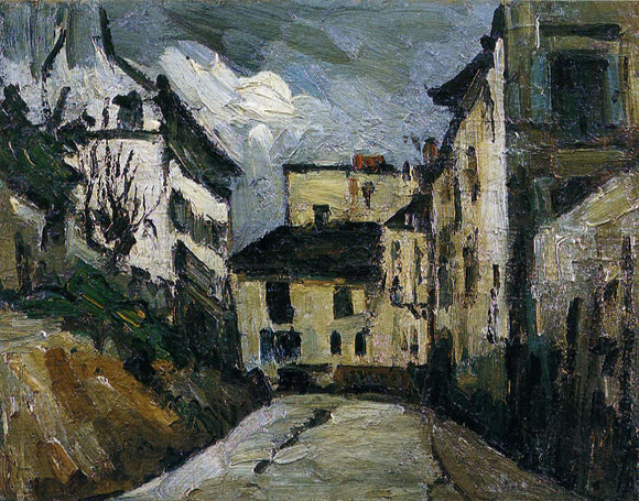  Paul Cezanne Rue des Saules, Montmartre - Canvas Art Print