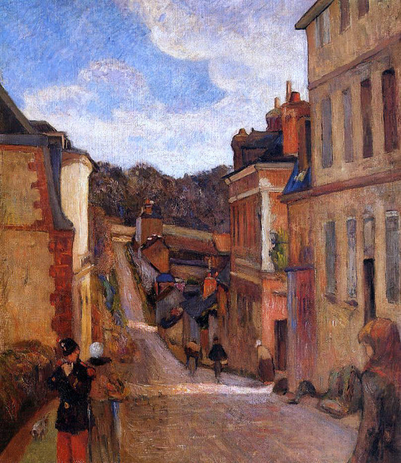  Paul Gauguin Rue Jouvenet, Rouen - Canvas Art Print