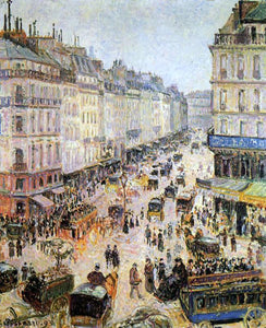  Camille Pissarro Rue Saint-Lazare - Canvas Art Print