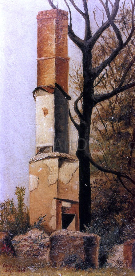  William Aiken Walker Ruins, Arden Park Lodge - Canvas Art Print