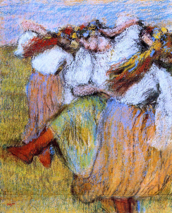  Edgar Degas Russian Dancers - Canvas Art Print