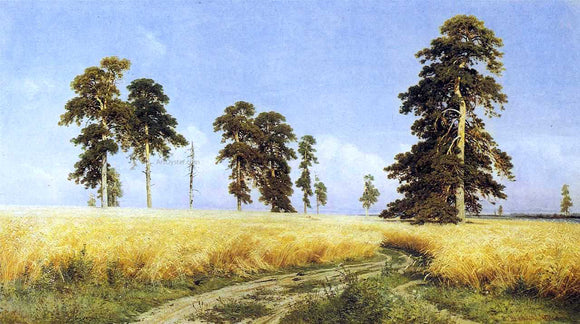  Ivan Ivanovich Shishkin Rye - Canvas Art Print