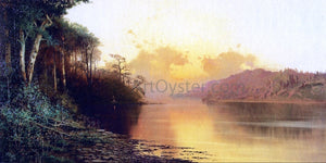  Julian Walbridge Rix Sacramento River at Sunset - Canvas Art Print