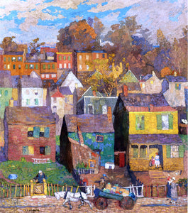  Elisha Kane Wetherill Sag Harbor - Canvas Art Print