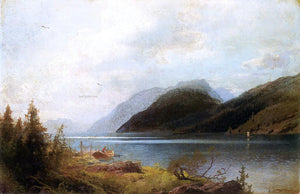  Herman Herzog Sagne Fjord - Canvas Art Print