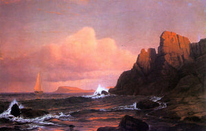  Francis A Silva Sailing into the Sunset - Canvas Art Print