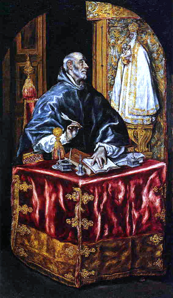  El Greco Saint Ildefonso - Canvas Art Print