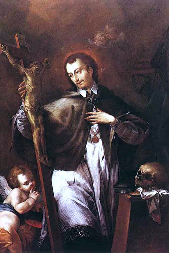 Johann Lucas Kracker Saint John of Nepomuk - Canvas Art Print