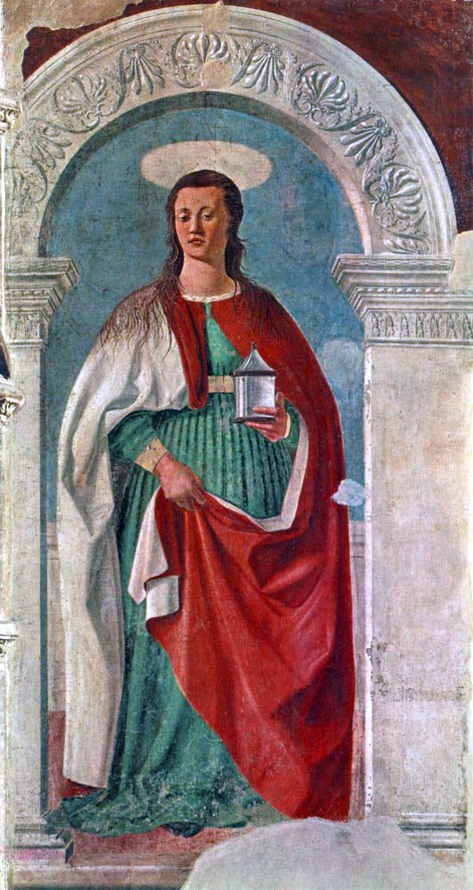  Piero Della Francesca Saint Mary Magdalen - Canvas Art Print