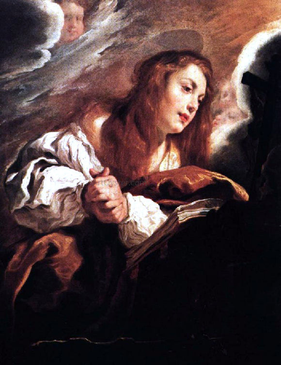  Domenico Feti Saint Mary Magdalene Penitent - Canvas Art Print