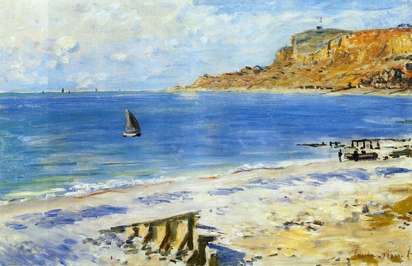  Claude Oscar Monet Sainte-Adresse - Canvas Art Print