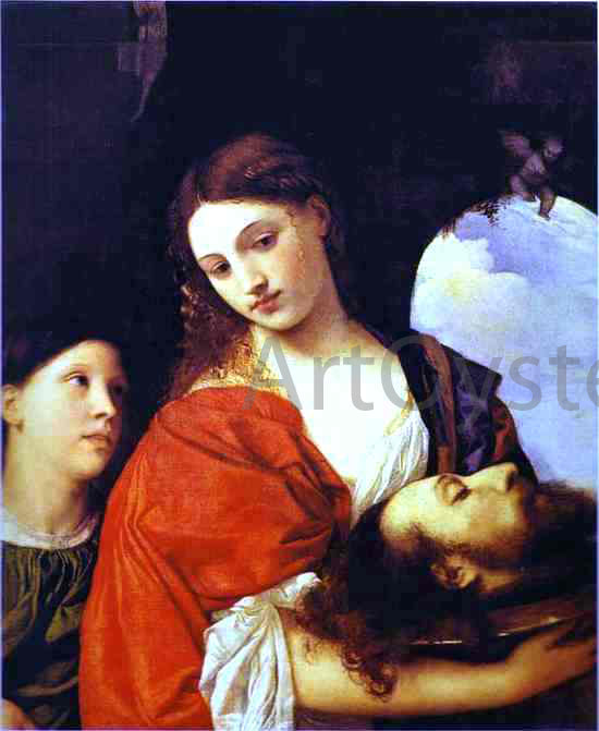  Titian Salome - Canvas Art Print