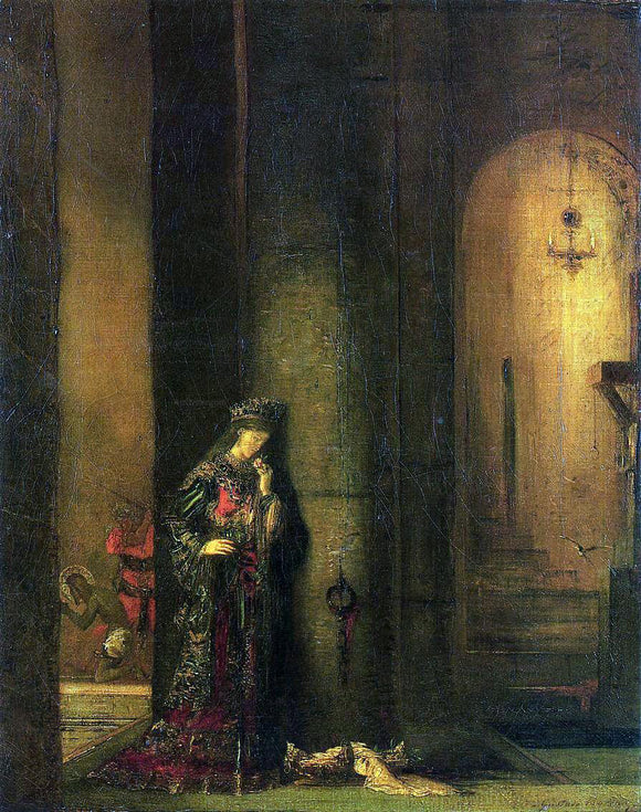  Gustave Moreau Salome in Prison - Canvas Art Print