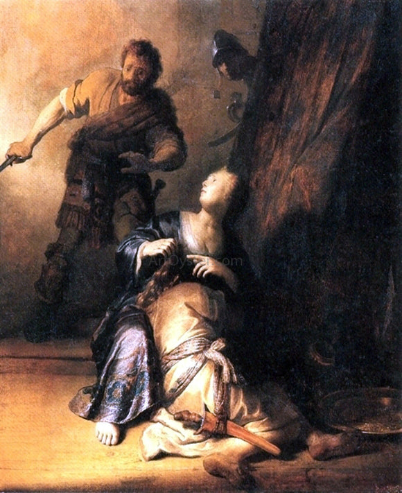  Rembrandt Van Rijn Samson and Dalila - Canvas Art Print