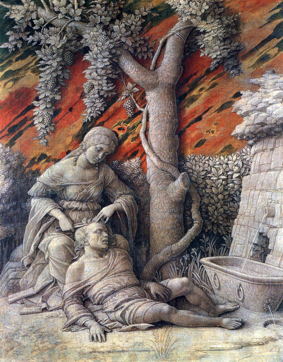  Andrea Mantegna Samson and Delilah - Canvas Art Print