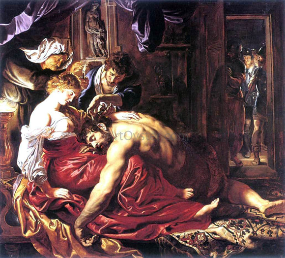  Peter Paul Rubens Samson and Delilah - Canvas Art Print