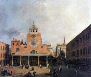  Canaletto San Giacomo de Rialto - Canvas Art Print