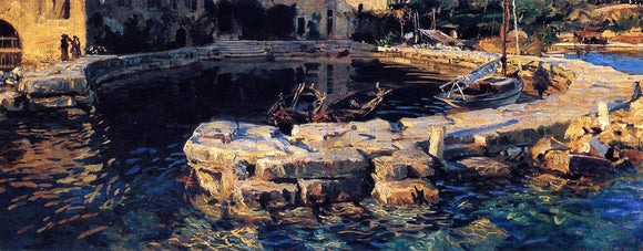  John Singer Sargent San Vigilio, Lake Garda - Canvas Art Print