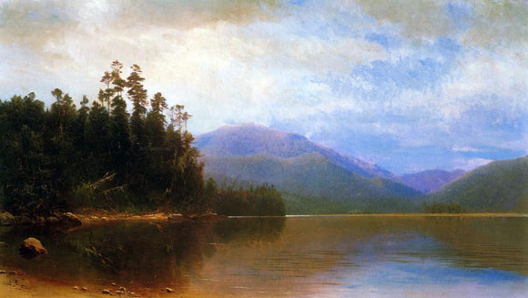  Homer Dodge Martin Saranac Lake - Canvas Art Print