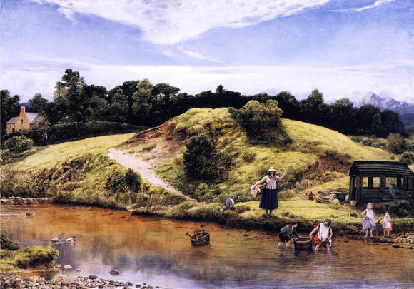  William Dyce Scene in Arran - Canvas Art Print