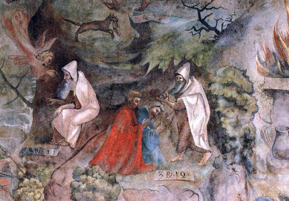  Jorg Ratgeb Scenes from the Life of Prophet Elijah - Canvas Art Print