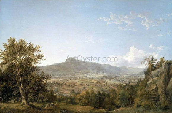  Jasper Francis Cropsey Schatacook Mountain, Housatonic Valley, Connecticut - Canvas Art Print