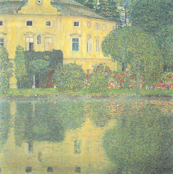  Gustav Klimt Schloss Kammer on the Attersee IV - Canvas Art Print