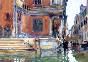  John Singer Sargent Scuola di San Rocco - Canvas Art Print