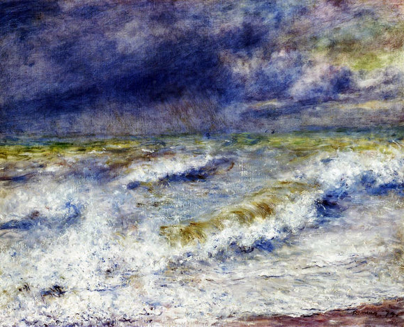  Pierre Auguste Renoir Seascape - Canvas Art Print