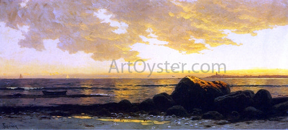  Alfred Thompson Bricher Seascape - Canvas Art Print