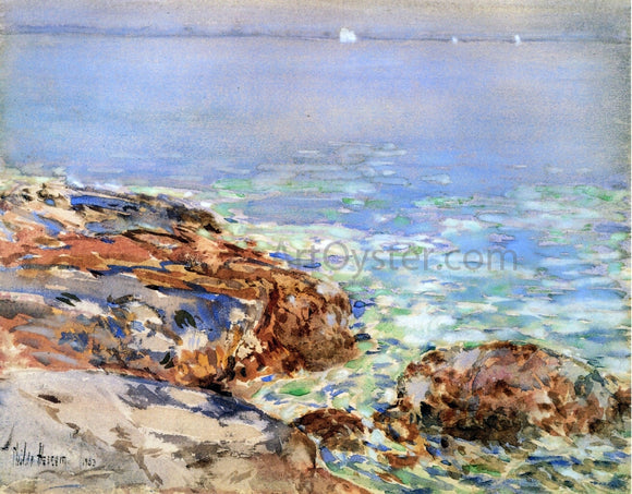  Frederick Childe Hassam Seascape, Isles of Shoals - Canvas Art Print