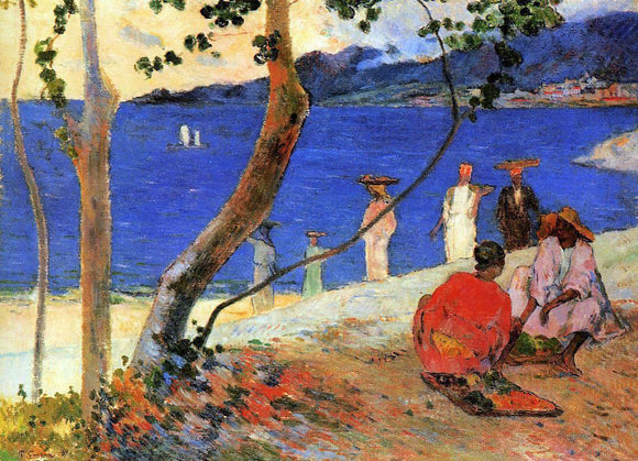  Paul Gauguin Seashore, Martinique - Canvas Art Print